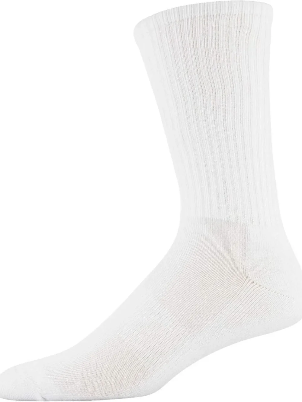 Men's Performance Crew Socks - 12 Pairs, Moisture-Wicking, Comfortable Fit